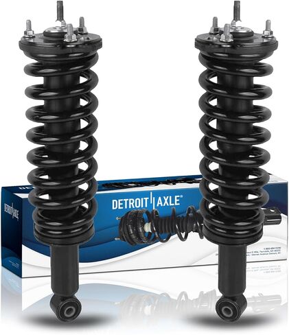 Detroit Axle - 2 Front Struts for 2000-2006 Toyota Tundra Complete Struts with Coil Spring 2001 2002 2003 2004 2005 Replacement Suspension Strut Shock Assembly in Saudi Arabia