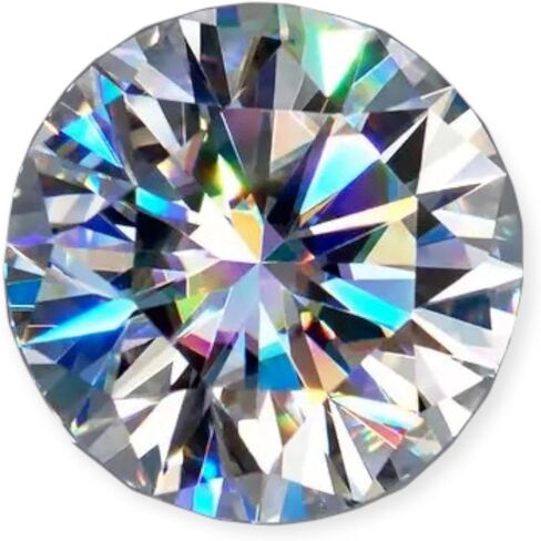 Premium Lab Grown CVD Diamond Round Shape Loose Stones Ranging from 1 MM to 11.50 MM, D Color VVS1 Clarity GIE Certified Diamonds for Custom Rings, Fine Jewelry Making in Saudi Arabia