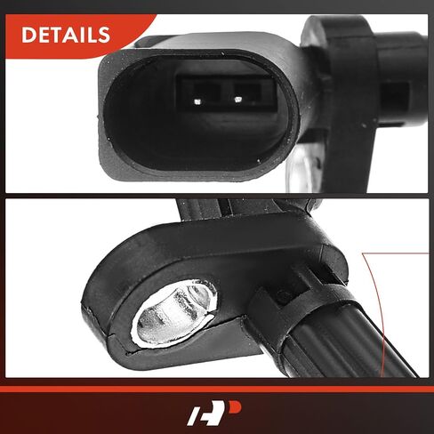 A-Premium Front and Rear ABS Wheel Speed Sensors Compatible with Audi, Volkswagen Models - A4, Q5, A5, A6, R8, A4 allroad, A4 Quattro, A5 Quattro, A6 Quattro, A7 Quattro, Phaeton - 4-PC Set in Saudi Arabia