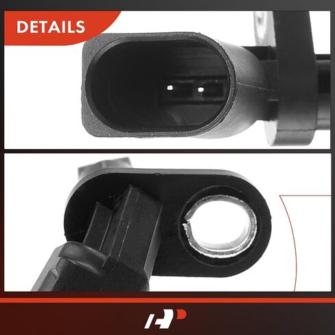 A-Premium Front and Rear ABS Wheel Speed Sensors Compatible with Audi, Volkswagen Models - A4, Q5, A5, A6, R8, A4 allroad, A4 Quattro, A5 Quattro, A6 Quattro, A7 Quattro, Phaeton - 4-PC Set in Saudi Arabia