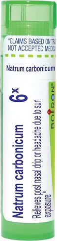Boiron Natrum Carbonicum 6X Md 80 Pellets for Post Nasal drip or Headache Due to Sun Exposure in Saudi Arabia