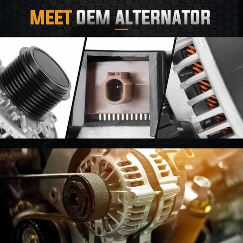 استبدال المولد الجديد متوافق مع Acura TLX 2.4L 2015-2020، ILX 2.4L 2016-2022، لهوندا CR-V 2.4L 2015-2019 استبدال 400-52475R، A6504S، 21154، 210-0809، 104211-3470 in Kuwait