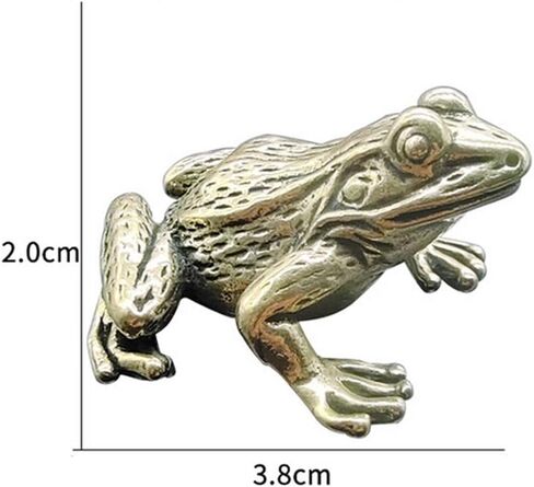 TEAMWILL Small Brass Metal Statue Ornament Animal Figurines Figurine House Office Table Decoration (Lion) in Saudi Arabia