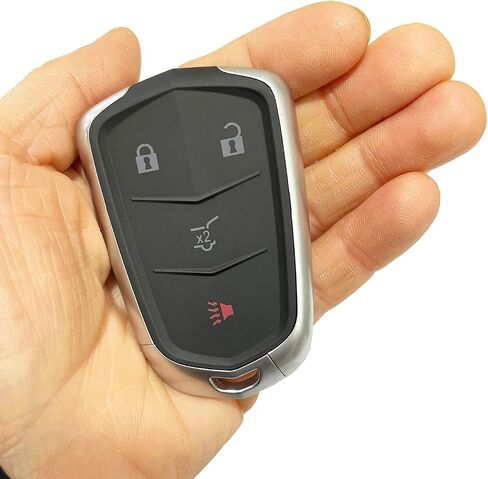 غطاء مفتاح فوب بديل مناسب لكاديلاك XT4 XT5 XT6 SRX ATS CTS SRX XTS Escalade حافظة مفاتيح عن بعد للدخول بدون مفتاح 5 أزرار in Kuwait