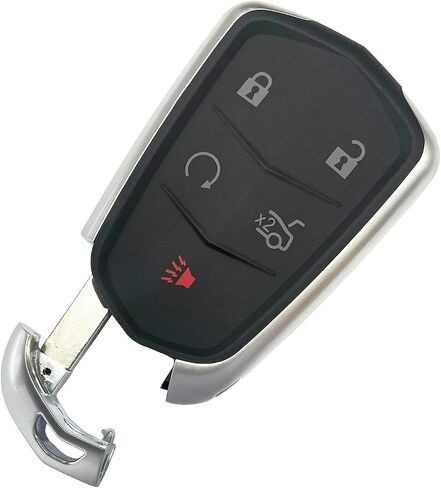 غطاء مفتاح فوب بديل مناسب لكاديلاك XT4 XT5 XT6 SRX ATS CTS SRX XTS Escalade حافظة مفاتيح عن بعد للدخول بدون مفتاح 5 أزرار in Kuwait