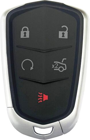 غطاء مفتاح فوب بديل مناسب لكاديلاك XT4 XT5 XT6 SRX ATS CTS SRX XTS Escalade حافظة مفاتيح عن بعد للدخول بدون مفتاح 5 أزرار in Kuwait