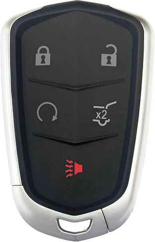 غطاء مفتاح فوب بديل مناسب لكاديلاك XT4 XT5 XT6 SRX ATS CTS SRX XTS Escalade حافظة مفاتيح عن بعد للدخول بدون مفتاح 5 أزرار in Kuwait