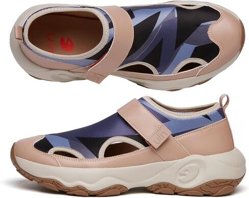 UIN Men's Walking Travel Shoes Slip On Outdoor Non-Slip Lightweight Comfort Hiking Sneaker Cazorla in Saudi Arabia