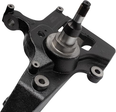 TRQ Front Right Steering Knuckle Black Passenger Side Compatible with 2001-2009 Ford Ranger in Saudi Arabia