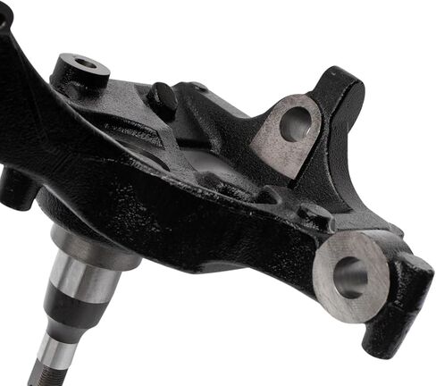 TRQ Front Right Steering Knuckle Black Passenger Side Compatible with 2001-2009 Ford Ranger in Saudi Arabia