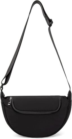 Crossbody Bags for Women Crescent Bag Nylon Sling Bag Purse with Adjustable Strap for Travel Daily in Kuwait