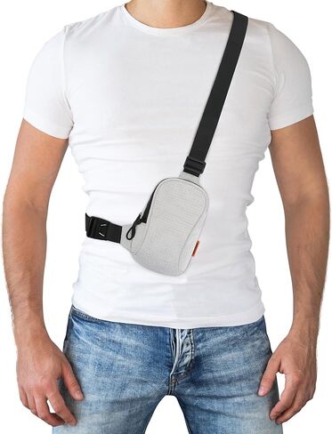 Peiees Sportswear Essentials حقيبة كروس صغيرة للرجال والنساء حقيبة صغيرة بحمالة للسفر والجري Daypack حقائب كتف عبر الجسم in Kuwait