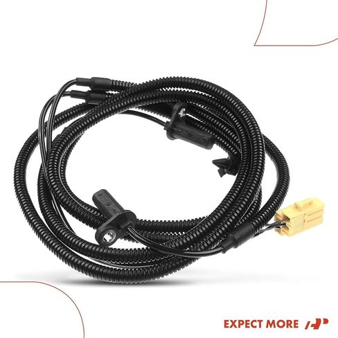 مستشعر سرعة العجلات A-Premium ABS متوافق مع موديلات فولفو - V70 1999-2000، Wagon، AWD - السائق الخلفي أو جانب الراكب، استبدال # 9472172، 9496419 in Saudi Arabia
