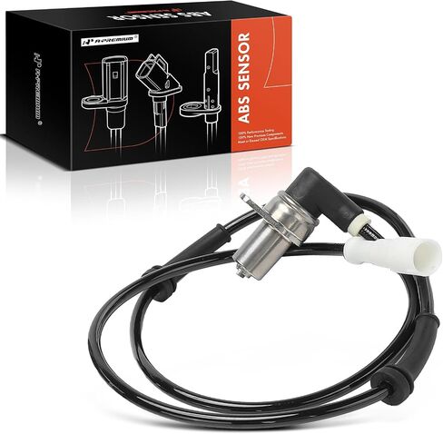 A-Premium 2PC Set Front ABS Wheel Speed Sensor Compatible with BMW - E30 Series 325iX 1988 1989 1990 1991 - Front Driver and Passenger Side, 2-PC Set, Replace# 34521178788 in Saudi Arabia