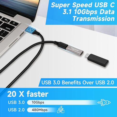 محول USB إلى USB C مكون من قطعتين، موصل USB ثنائي الاتجاه من النوع C (أنثى) إلى USB من النوع A (أنثى) أثناء التنقل (OTG) يدعم الشحن ومزامنة البيانات لأجهزة الكمبيوتر المحمول وأجهزة الكمبيوتر الشخصية وأجهزة iPhone وMacBook Pro in Kuwait