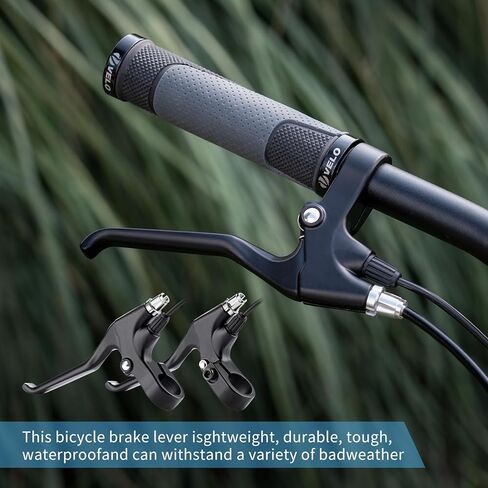 2 Pin Brake Levers for Electric Bicycle, Brake Lever Handle Bar Grips 2 Wires Left & Right E-Bike Replacement Parts (1 Pair) in Kuwait
