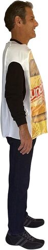 Rasta Imposta Kraft Lunchables Costume Convenience Meals Mens Womens Dress Up Party Cosplay Costumes, Adult One Size Multicolored in Saudi Arabia