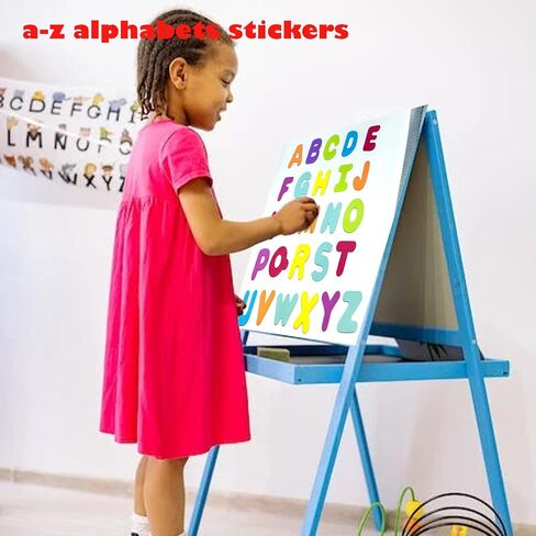 Letter Foam Stickers,1044 Pieces Self Adhesive Puffy Craft Alphabet Stickers, Alphabet Letters ABC for Crafts for Kids and Classroom Stickers in Saudi Arabia