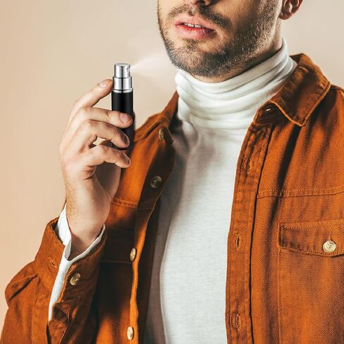 140 Pcs 5ml Refillable Perfume Atomizer Mini Refillable Travel Spray Bottle Portable Bottle Bulk with 140 Pcs Perfume Dispenser Pump Transfer Tool for Outgoing in Kuwait