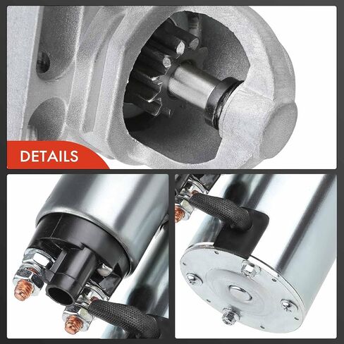 A-Premium Starter Motor Compatible with Chevrolet Corvette 2006 2007 2008 2009 2010 2011 2012 2013, 12V 1.4KW 11 Teeth Clockwise, Replace# 12611114, 89017847 in Saudi Arabia