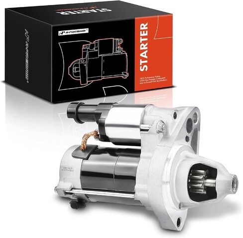 A-Premium Starter Motor Compatible with Honda Civic 2006 2007 2008 2009 2010 2011 L4 1.8L Manual Transmission, 12V 1.2 KW 9 Teeth Clockwise, Replace# 31200-RNA-A01, 428000-3410 in Saudi Arabia