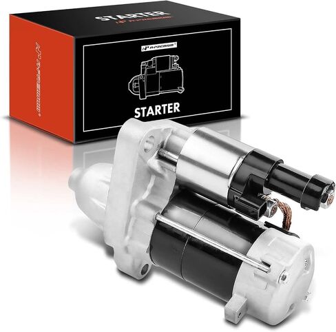A-Premium Starter Motor Compatible with Honda Civic 2006 2007 2008 2009 2010 2011 L4 1.8L Manual Transmission, 12V 1.2 KW 9 Teeth Clockwise, Replace# 31200-RNA-A01, 428000-3410 in Saudi Arabia
