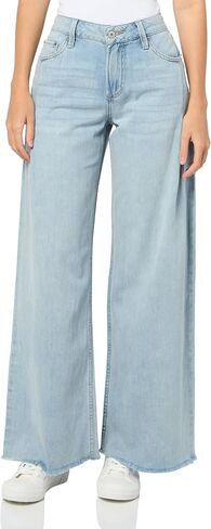 Lucky Brand Women's Wide Leg Liquid Denim Luxe Palazzo in Saudi Arabia