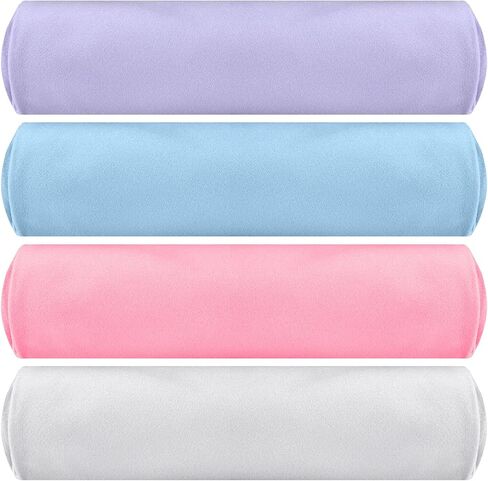 4 Pack 72" x 24" Hot Yoga Towel Non Slip Microfiber Yoga Mat Towel Sweat Absorbent Soft Hot Pilates Mat Towel Yoga Essentials for Hot Yoga Pilates Exercise in Kuwait