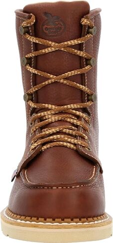 حذاء عمل GEORGIA BOOT Wedge Moc Toe، بني، مقاس 14 (M) in Saudi Arabia