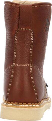 حذاء عمل GEORGIA BOOT Wedge Moc Toe، بني، مقاس 14 (M) in Saudi Arabia
