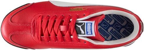 PUMA Roma 24 Standard Men's Sneaker, 9.5 D(M) US, Red-White in Saudi Arabia