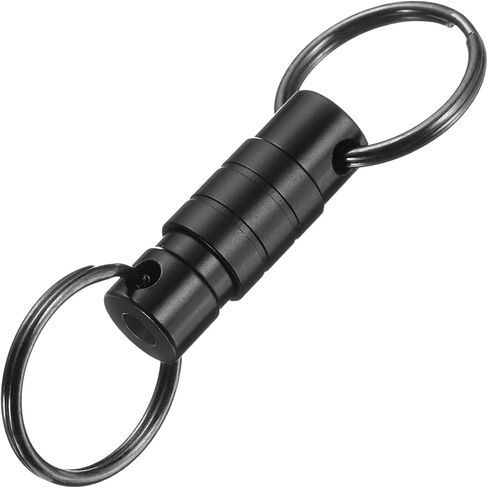 PATIKIL Quick Release Keychain, Detachable Pull Apart Key Rings Clip Spring Split Snap Separate Keychains Lock Holder in Saudi Arabia