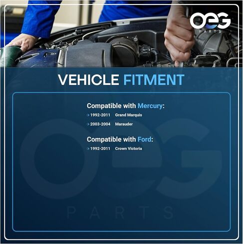 OEG Parts New Window Regulator Rear Drivers Side Left RLH Compatible with 1992-2011 Compatible with Crown Victoria & Grand Marquis, 2003 2004 Marauder, 6W7Z5427009AA, 740-679 in Saudi Arabia