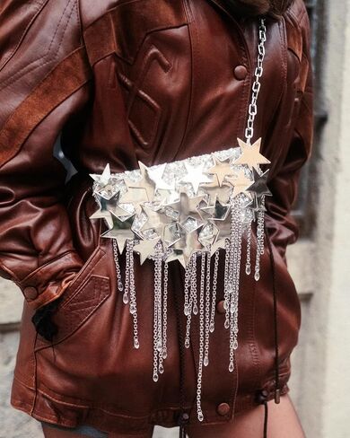JW PEI Women's Anika Star-Embellished Chain Bag in Kuwait