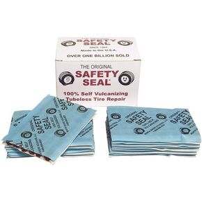 1 Box of 60 Plugs Total Safety Seal Tire Plugs Tire Repair Brown, 4" Safety Seal in Saudi Arabia