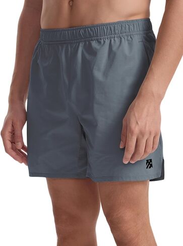 شورتات رجال رياضية رطوبة الفتل التنس 5 "تمرين يدير شورت مع الجيب الظهر الرمز البريدي in Kuwait