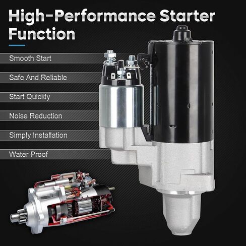 17852 New Starter Fit for 2.6L 3.2L 3.7L Chrysler Crossfire 2004-2008, Mercedes Benz C240 2001-2004, C32 Amg 2002-2004 in Saudi Arabia