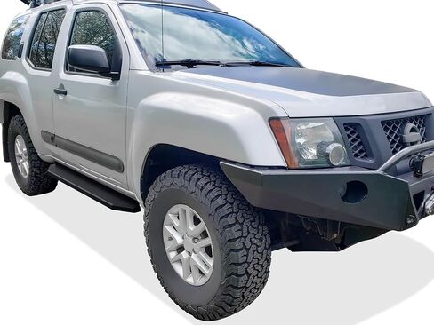 APS Black Running Boards Style Compatible with Nissan Xterra 2005-2015 (Side Steps Side Bars) 6in Wide in Saudi Arabia
