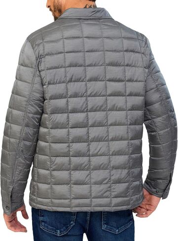 Little Donkey Andy Men's Lightweight Quilted Puffer Jacket Windproof Thermal Winter Coat with Recycled Insulation in Saudi Arabia