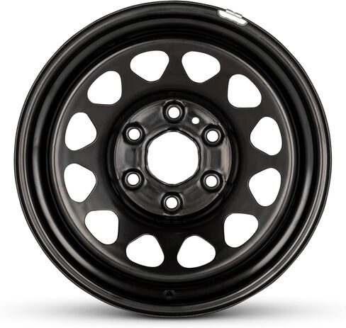 For 2023-2025 Chevrolet Silverado 1500 17 Inch Black Steel - Genuine Take-Off Rim - Road Ready Truck Wheel in Saudi Arabia
