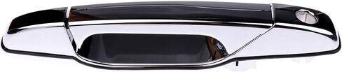 ECCPP Door Handles exterior Outer Front Driver Passenger Side for 2007-2013 for Chevy for GMC for Cadillac Chrome(Pack of 2) in Saudi Arabia