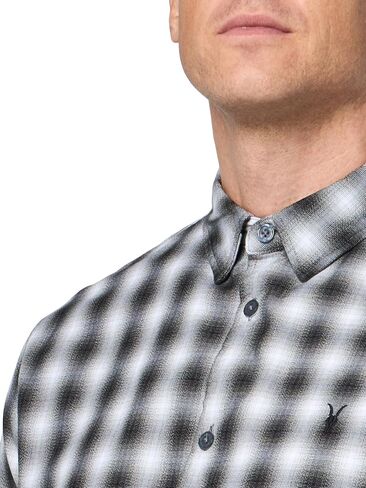 AllSaints Men's Elektra Long Sleeve Shirt in Saudi Arabia