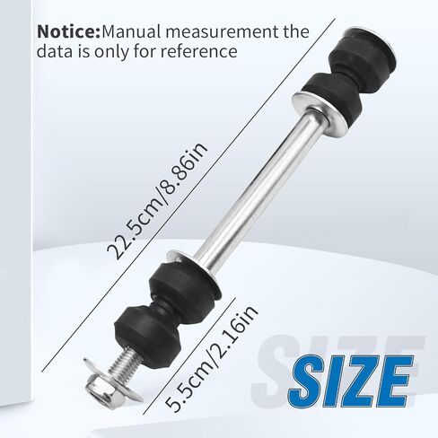2Pcs K80631 Front Stabilizer Sway Bar End Links, Replacement for Chevrolet Silverado Tahoe, Replacement for GMC Savana Sierra, Replacement for Cadillac Escalade 1988-2019 in Saudi Arabia