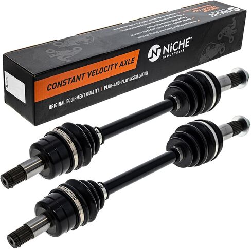 NICHE Front CV Axle Drive Shaft for Yamaha Kodiak 450 YFM450 28P-2510F-04-00 B5R-2510J-00-00 B5R-2511E-00-00 2 Pack in Saudi Arabia