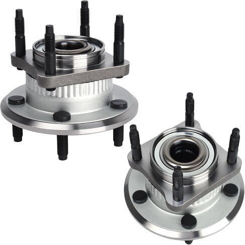 KUSATEC 512302 2pcs Rear Wheel Bearing and Hub Assembly Compatible with Jeep Commander 2006-2010, Grand Cherokee 2005-2010, 5 Lug Bolts w/ABS in Saudi Arabia
