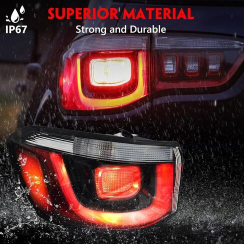 Huray Right Outer Tail Light Fit for Jeep Compass 2021-2024 RH Halogen Taillight Rear Brake Lamp Assembly OE Style Accessory Replacement for CH2805124 (Passenger Side) in Saudi Arabia