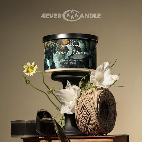 4-Wick Scented Candle - 18oz Soy Wax Blend Candle Over 50Hrs Long-Lasting Fragrance, Home Decor and Housewarming Gifts, Home Comforts in Saudi Arabia
