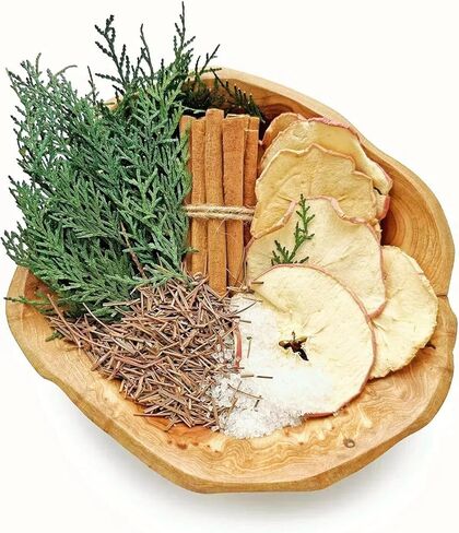 Potpourri Simmering, Tis The Season Potpourri Simmer Pot with Dried Orange Slices, Star Anise, Clove and Vanilla Salt, Stovetop Potpourri Kit for Home Fragrance, Housewarming, Hostess Gift, Christmas in Saudi Arabia