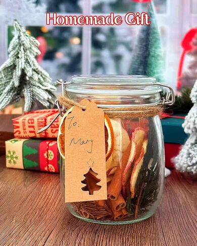 Potpourri Simmering, Tis The Season Potpourri Simmer Pot with Dried Orange Slices, Star Anise, Clove and Vanilla Salt, Stovetop Potpourri Kit for Home Fragrance, Housewarming, Hostess Gift, Christmas in Saudi Arabia