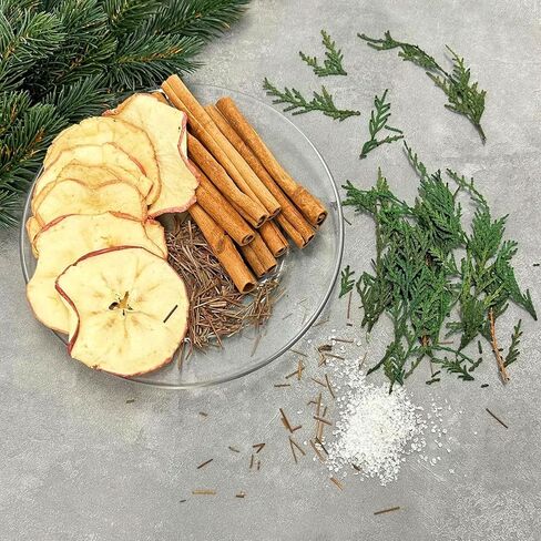 Potpourri Simmering, Tis The Season Potpourri Simmer Pot with Dried Orange Slices, Star Anise, Clove and Vanilla Salt, Stovetop Potpourri Kit for Home Fragrance, Housewarming, Hostess Gift, Christmas in Saudi Arabia